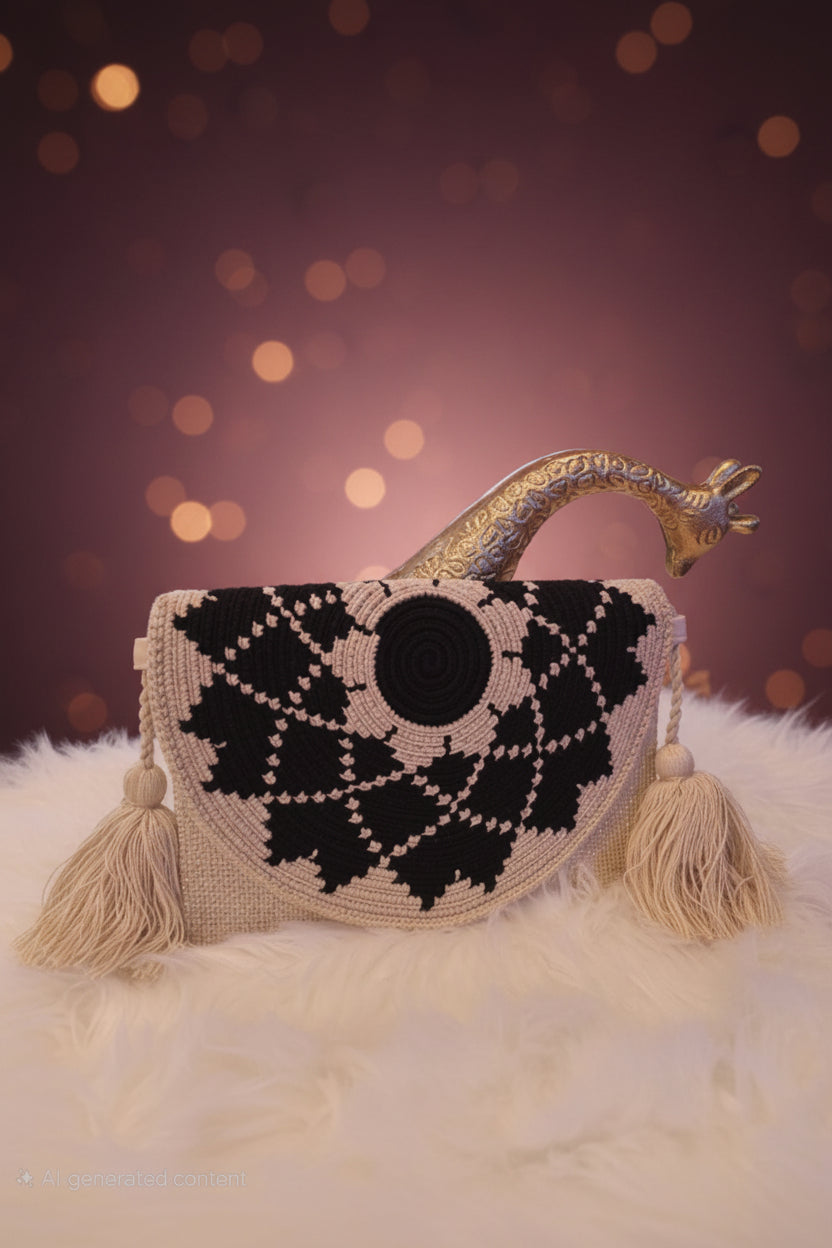 Bolso Artesanal Wayuu - Estilo sobre