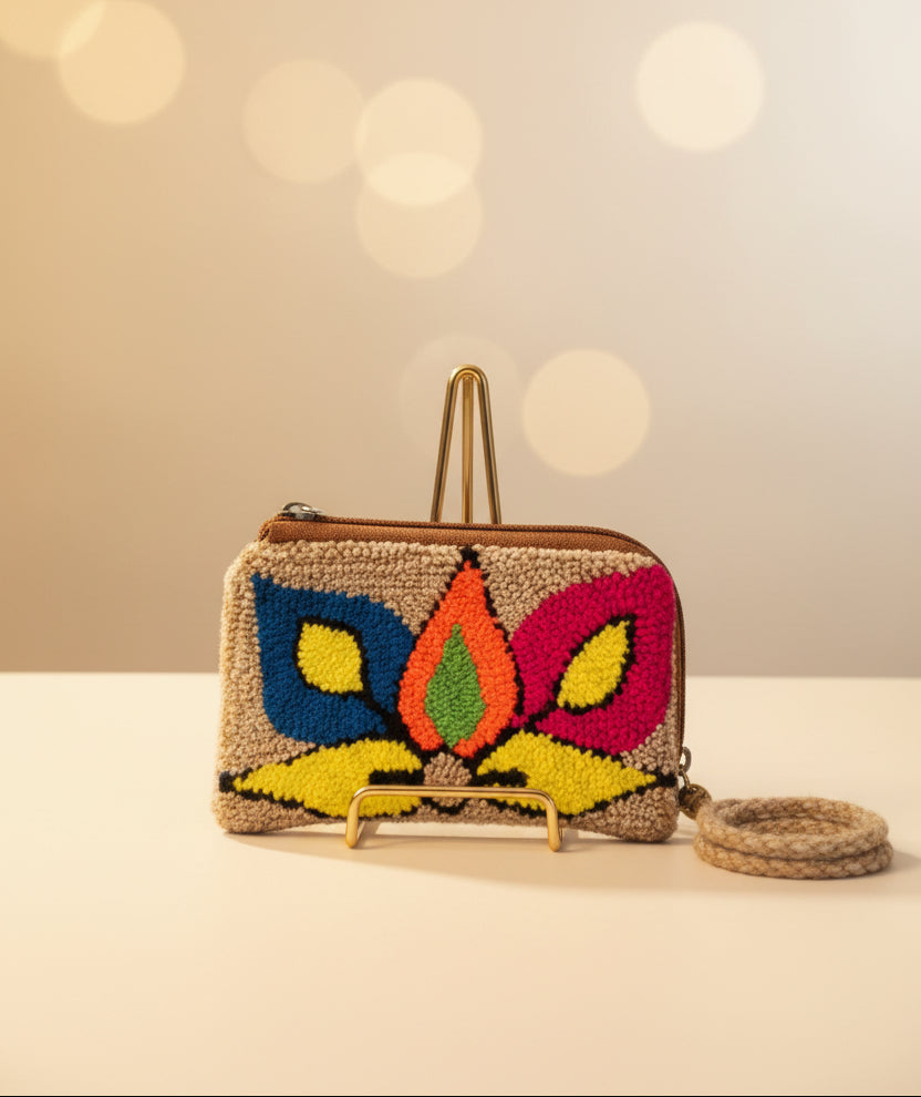 Bolso Artesanal Wayuu - Estilo monedero
