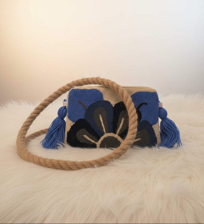 Bolso Artesanal Wayuu - Estilo crossbody (pequeño)