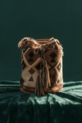 Bolso Artesanal Wayuu - Estilo bucket (Grande)