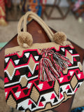 Bolsa Wayúu tipo Cartera / Tote Bag - 10.5"